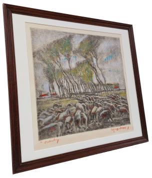 Opgehoogde litho, Oudenburg