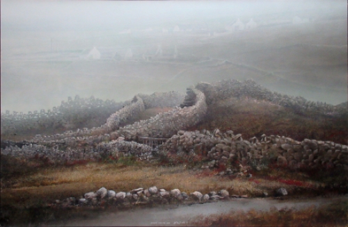 Olieverfschilderij van de Belgische schilder Jef Van Grieken