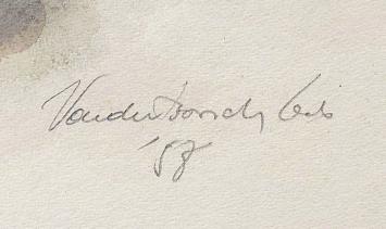 Stilleven, ui, champignons en knoflook 1958