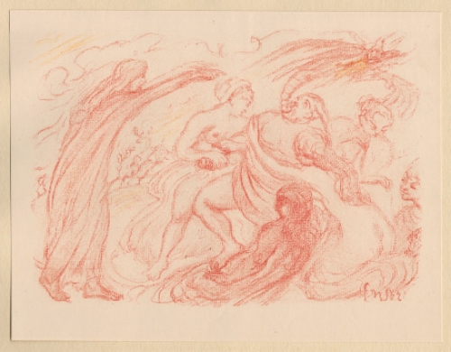 Litho van James Ensor uit 1921 in Mint conditie