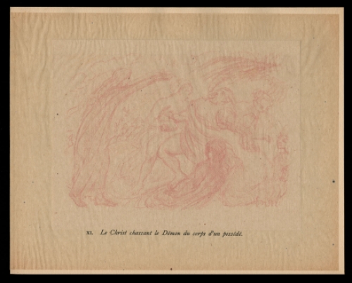 XI. Le Christ chassant le Démon du corps d\'un posséde