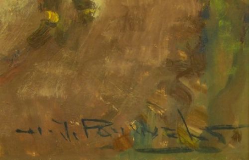 Artwork from the Belgian painter  Henri Joseph Pauwels