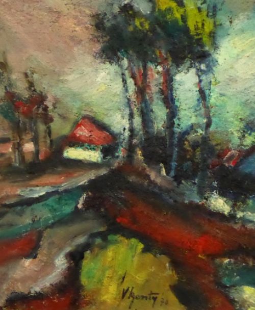 peinture de Victor Renty paintre belge