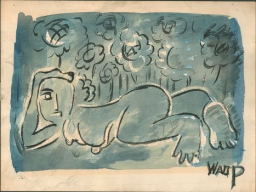 Antwerpse kunstschilder W. Ponsaert