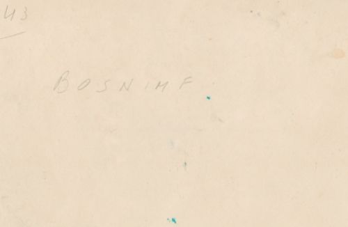 Schilderij op papier van Walter Ponsaert