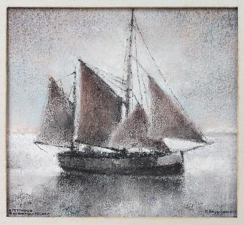 Houtskooltekening van Renaat Bosschaert kopen