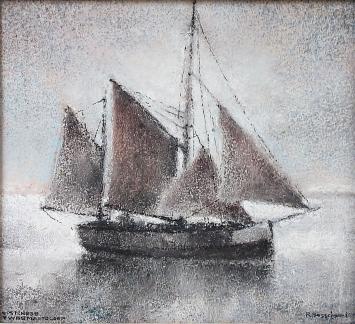 boot, Oostende tweemastsloep