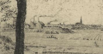 Belgische etser en tekenaar Romain Malfliet