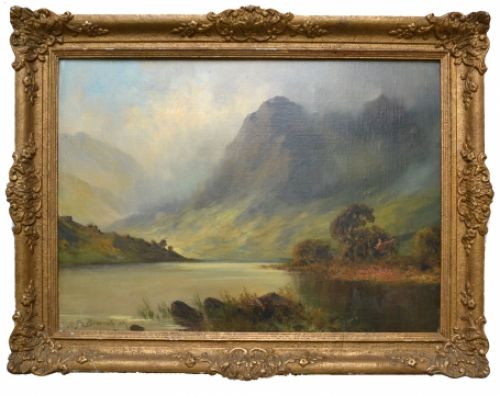 Schots loch and mountain 1893