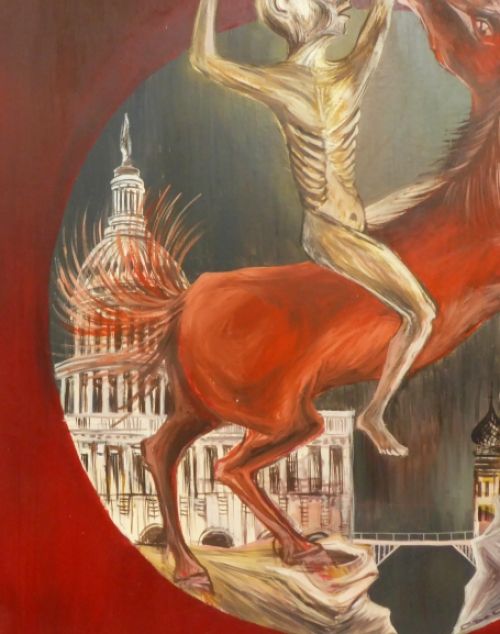 Kunstwerk van Belgische kunstenaar  Chris De Clerck