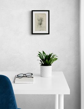 Tekening, Torso naakte dame