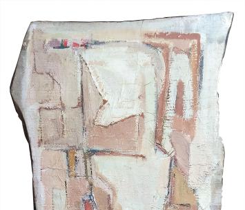 Collage van de Belgische kunstenares Brigitte Pattyn