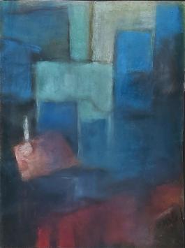 Pastel van de kunstenaar Broeder Emiel