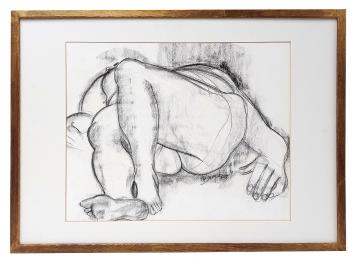 Tekening van Belgische kunstenaar Harry Buyck