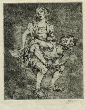 Ets van de Belgische graficus Camille d\'Havé