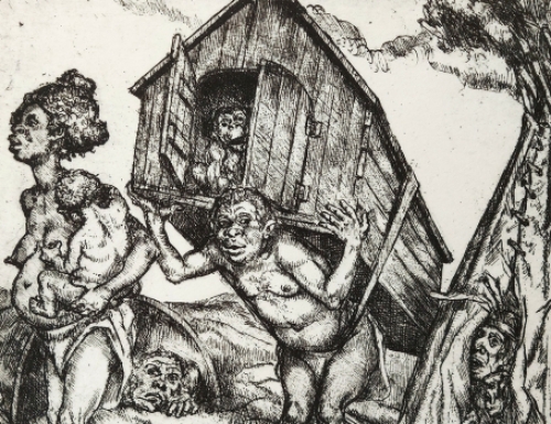 De vreemdelingen herbergen