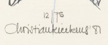 Litho C, Brussels in-between 1981 12/75