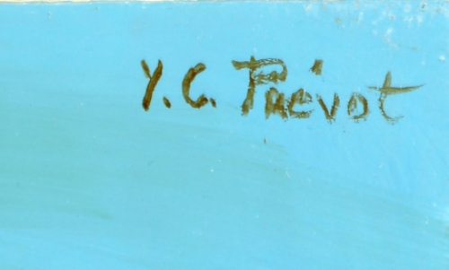 peintre Belge Carl Prévot