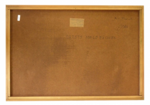 schilderij uit 1964 van de Belgische schilder Carl Prévot