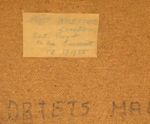 Objets Maléfiques 1964