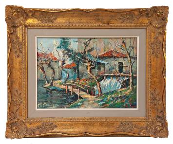 Schilderij van de Brugse schilder Charles Verbrugghe kopen