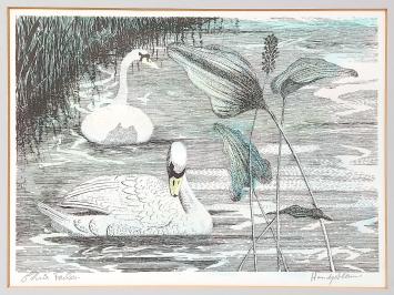 Chris Ferket Chretien Joseph Ferket met een litho