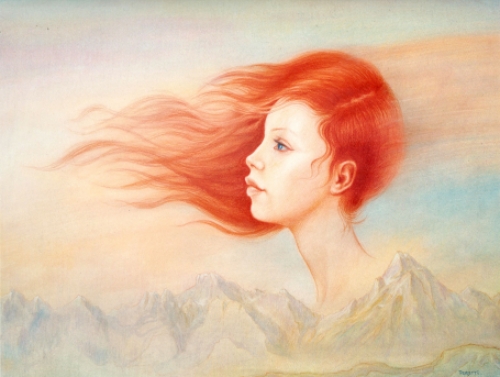 Offset print van de Belgische kunstenaar Calisto Peretti