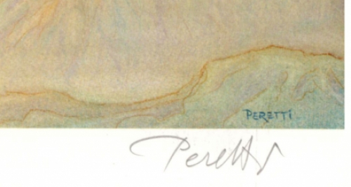 Prent van de Waalse kunstenaar Calisto Peretti kopen