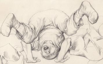 Tekening in goede staat van Camille d'Havé