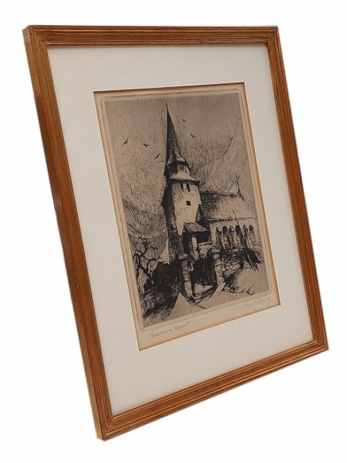 Camille Barthélemy met en ets van Rachamps