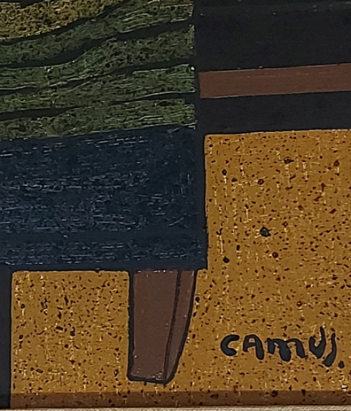 Expressionistisch schilderij van Gustave Camus kopen