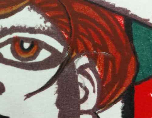 Koppel aan het strand 70/100