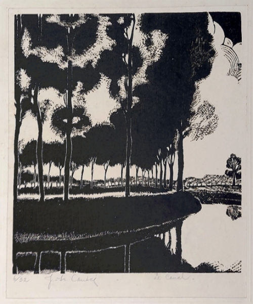 Houtsnede van Jan Frans Cantré kopen