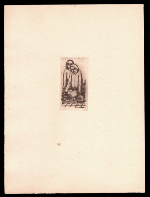 Ets van de Belgische kunstenaar Jan Frans Cantré kopen