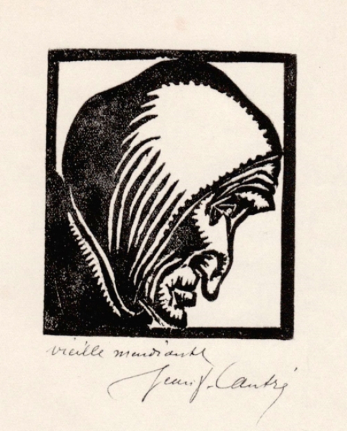 Houtsnede van Jan Frans Cantré kopen