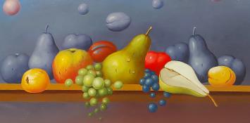 Surrealistisch schilderij door C. Prévot