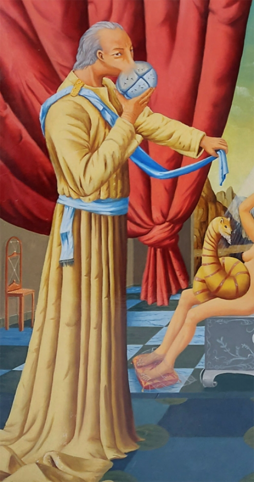 peintre Belge Carl Prévot, peintre Surrealiste