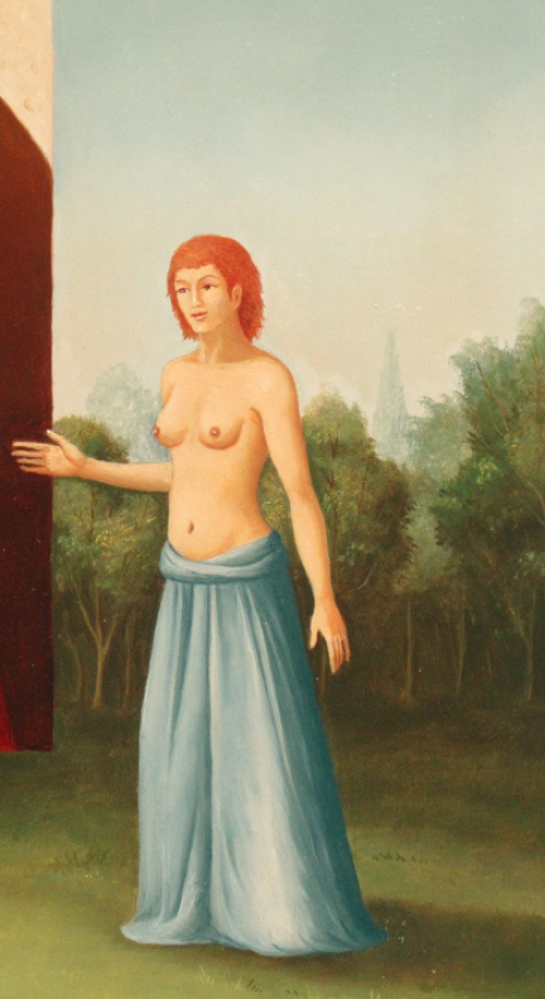 peintre Belge Carl Prévot, peintre Surrealiste