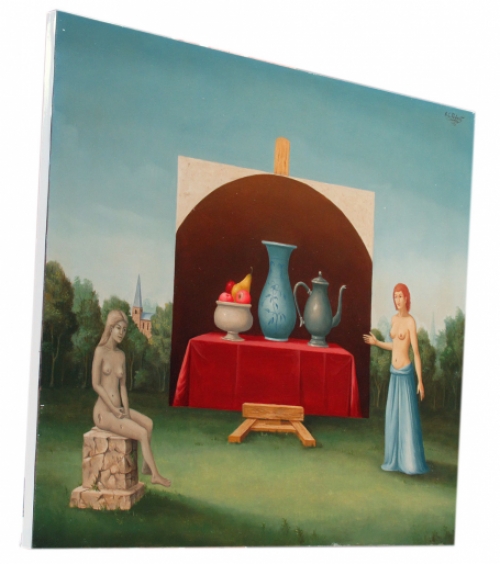 Nature morte au jardin