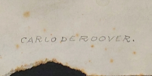 Tekening, Slapende hond 1978