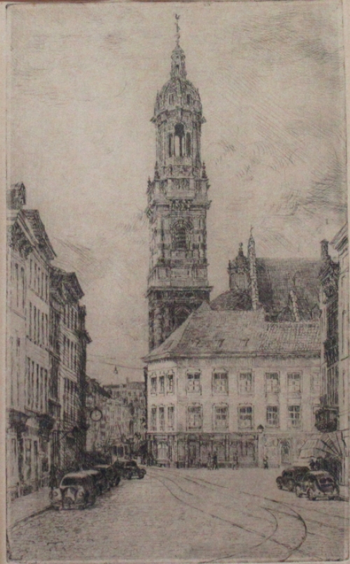 Ets van R. Malfliet kopen met als titel Caroluskerk