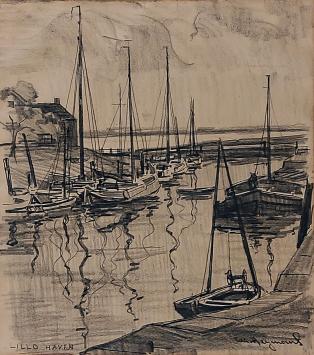 Tekening van Casimir Heymans kopen
