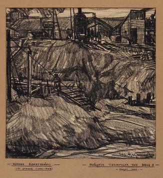 Tekening van de Belgische tekenaar Casimir Heymans