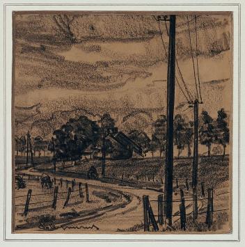 Tekening van de Belgische tekenaar Casimir Heymans