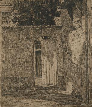 Gesigneerde ets van Casimir Heymans kopen