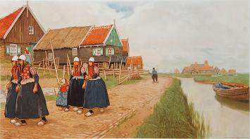 Belgische kunstenaar CASSIERS, Henri (1858-1944)