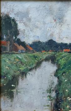 Landschapsschilderij van H. Cassiers kopen