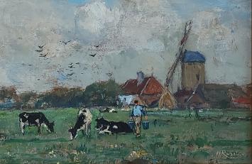 Belgische kunstenaar Henry Cassiers