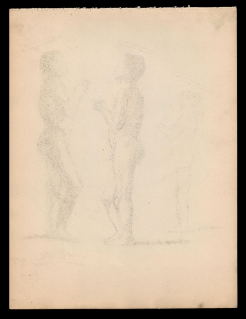 Kunstwerkje van de Belgische kunstenaar AC of Albert Caullet