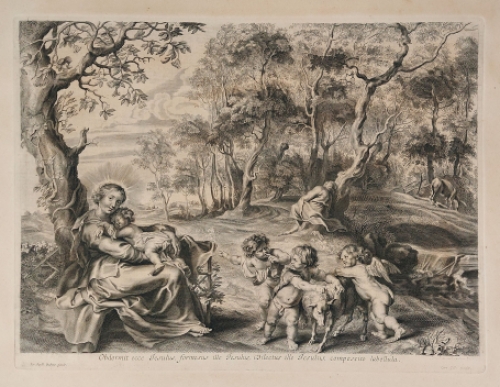 gravure van de Vlaamse kunstenaar Cornelis Galle